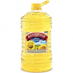 Масло подсолнечное Аннинское 5л оптом