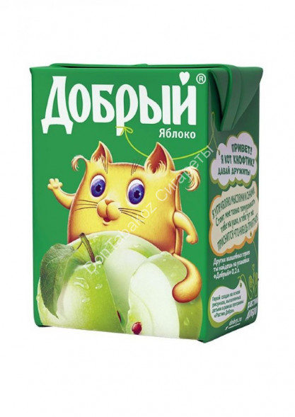 Сок Добрый яблочный 0,2 л оптом 