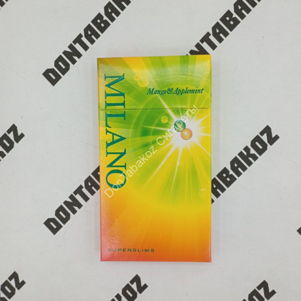 Сигареты Милано (Milano) Mango&amp;Applemint Super Slims Микс 