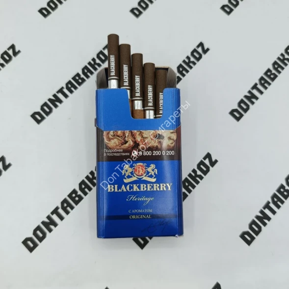 Сигариллы с фильтром  Blackberry Heritage Original (Блэкберри Оригинал) компакт микс 