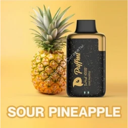 Электронная сигарета Puffmi DuMesh 10000 Кислый Ананас оптом