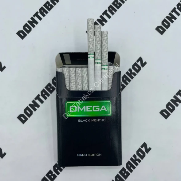 Сигареты Omega Black Menthol Микс 
