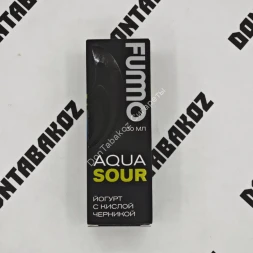 Жидкость Fummo Aqua Sour Кислый йогурт с черникой 30мл ОПТОМ   