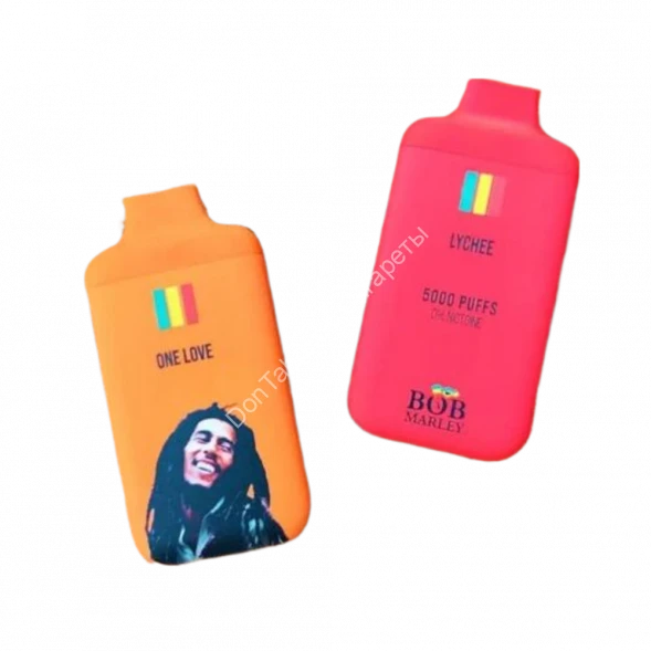 Электронная сигарета   Bob Marley Личи  5000 затяжек 0% (без никотина)Оптом  