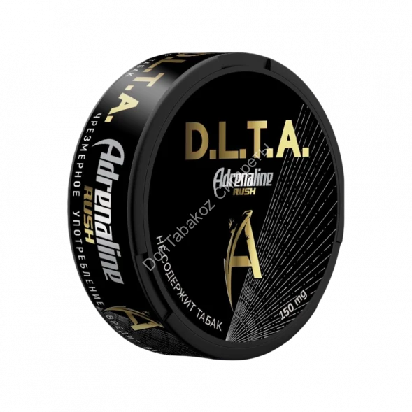 Жевательный табак D.L.T.A. Adrenaline Rush (Адреналин), не содержит табака 150 мл. оптом     
