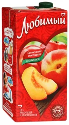 Напиток Любимый солнечный нектарин 1,93 Л оптом