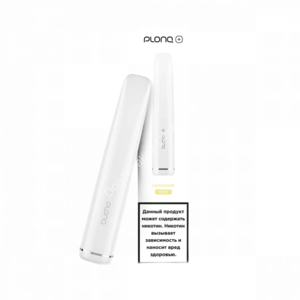 Электронная сигарета PLONQ PLUS 1500 Розовый лимонад 20мг ОПТОМ       