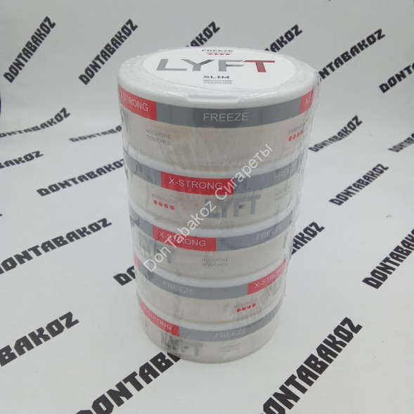 Табак жевательный Lyft Freeze Slim - Ментол мята Микс 