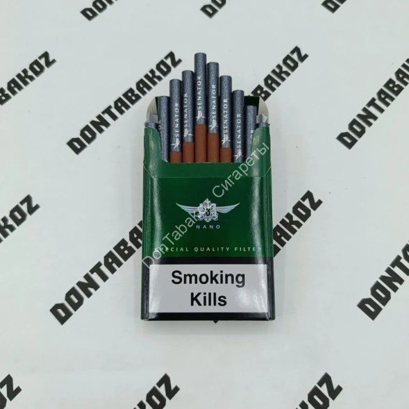 Сигареты Senator Double Apple Nano (Сенатор Двойное Яблоко Нано) оптом   