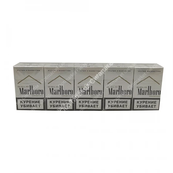 Сигареты Мальборо (Marlboro) Gold квадратная пачка (Россия) МИКС 