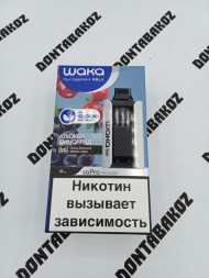 Waka SoPro PA10000 Cranberry grape (Клюква-виноград) 10000 затяжек 20мг Hard (2% Hard) Оптом