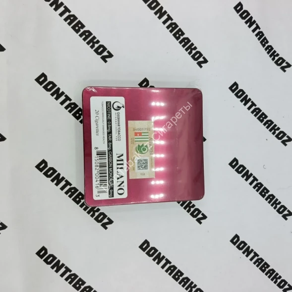 Сигареты Milano Strawberry (Милано Клубника) в жестяном портсигаре оптом 