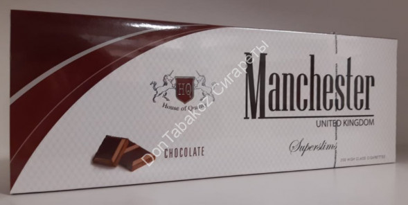Сигареты Manchester (Манчестер) Chocolate Superslims оптом 