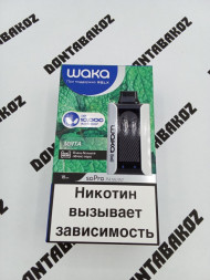 Waka SoPro PA10000 Fresh mint (Мята) 10000 затяжек 20мг Hard (2% Hard) Оптом