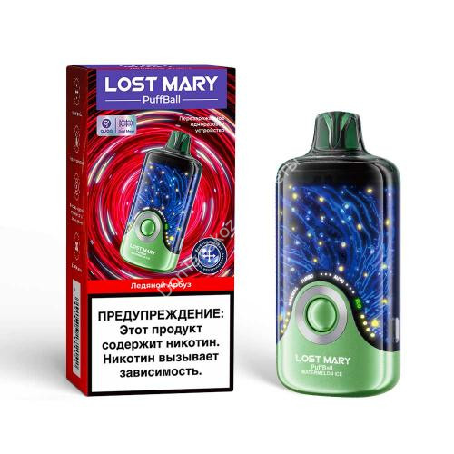 Электронная сигарета LOST MARY PuffBall 30000 - Клубника вишня млина 20мг ОПТОМ    
