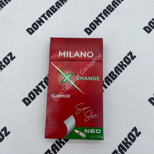 Сигареты Милано (Milano) XCHANGE Summer SuperSlim Оптом 