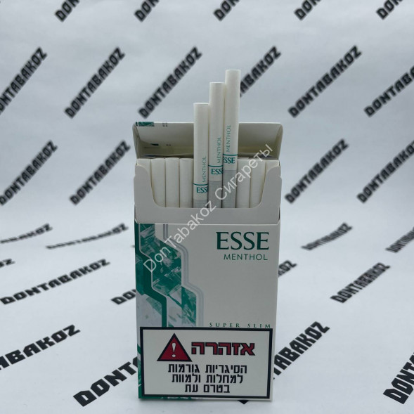 Сигареты ESSE Menthol SuperSlims оптом 
