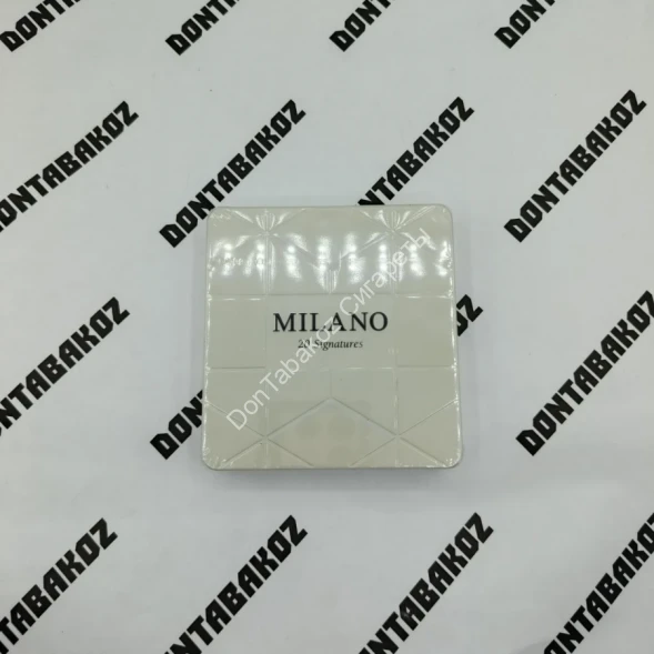 Сигареты Milano Vanilla (Ваниль) в жестяном портсигаре микс 