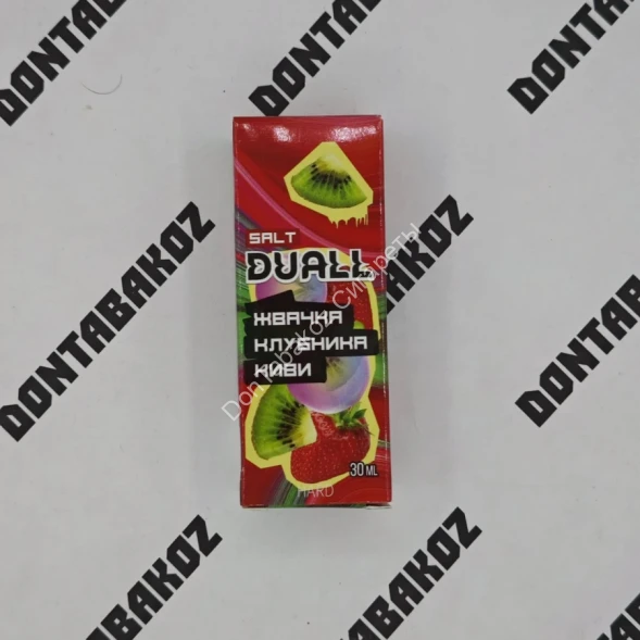 Жидкость Duall Жвачка клубника киви HARD 30мл ОПТОМ           