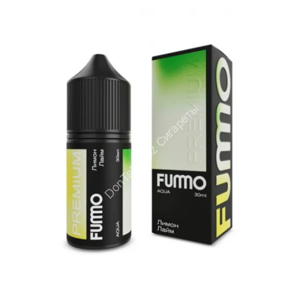 Жидкость для вейпа Fummo Aqua Лимон лайм 30 оптом     