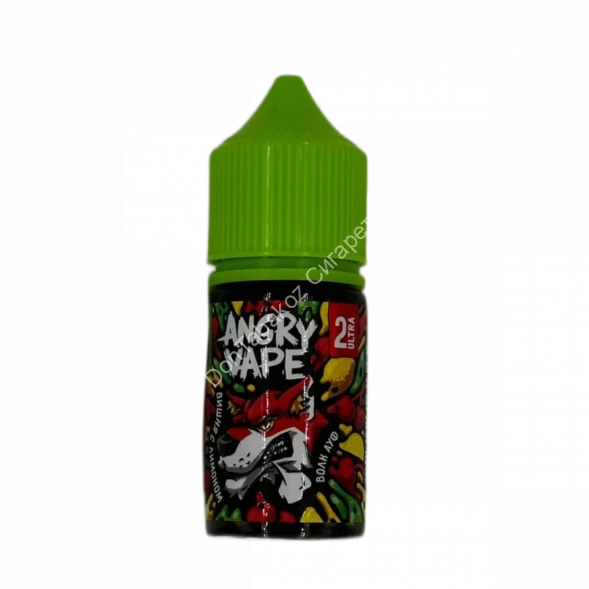 Жидкость для вейпа Angry Vape Вишня с Лимоном 30 мл. оптом      