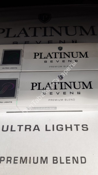 Сигареты Платинум Севен (Platinum Seven) 7 Ultra Light оптом 