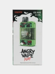 Под система Brusko Angry Vape Fury 650 mAh зеленый оптом
