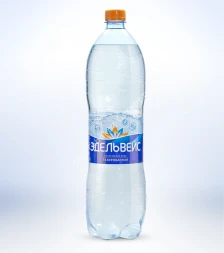 Вода газированная минеральная Эдельвейс 1,5 л оптом