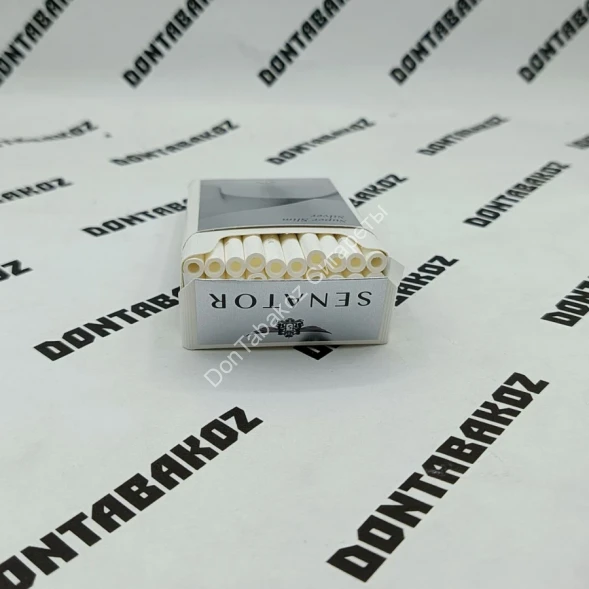 Сигареты Senator Superslim Silver (Сенатор Суперслим Сильвер) оптом   