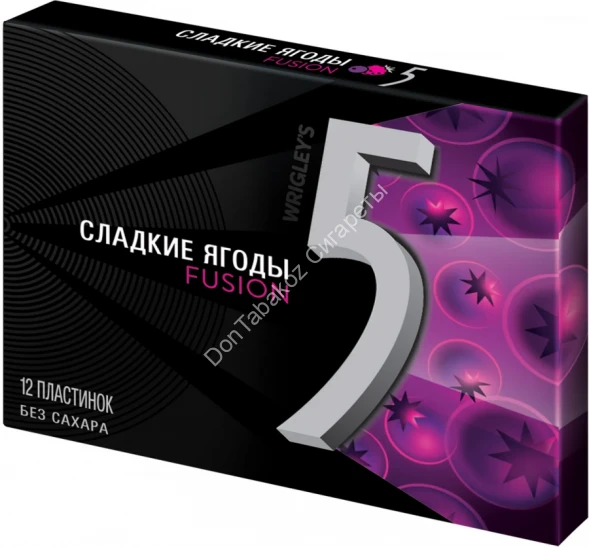 Жевательная резинка Five Fusion Сладкие ягоды оптом 