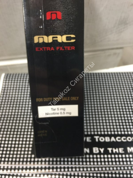 Сигареты MAC Black Gold Extra Filter QS (компакт) оптом 