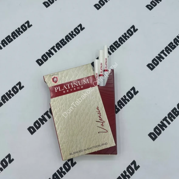 Сигареты Платинум Севен (Platinum Seven) Valencia Nano Оптом 