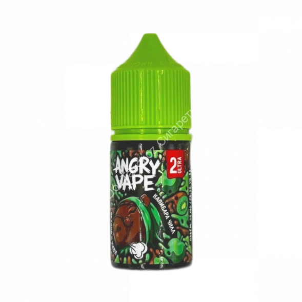 Жидкость для вейпа Angry Vape Яблоко с Киви 30 мл. оптом            