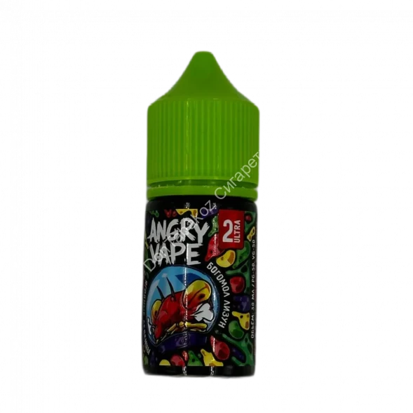 Жидкость для вейпа Angry Vape Ягодные Леденцы 30 мл. оптом             