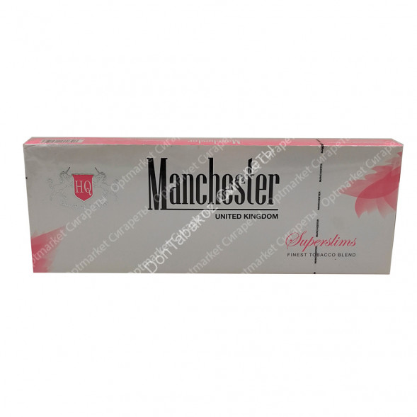 Сигареты Manchester (Манчестер) Pink Superslims оптом 