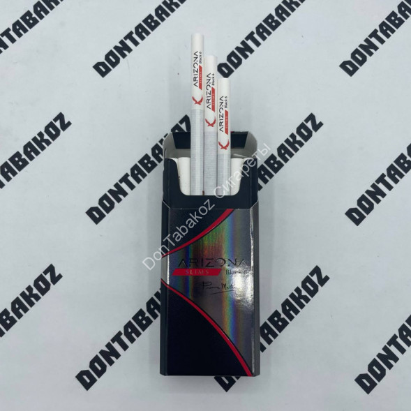 Сигареты Arizona Black 6 Slims Микс 