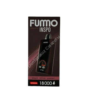 Электронная сигарета Fumo Inspo 18000 затяжек Вишня Персик Шафран оптом   