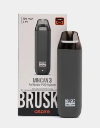 Под система Brusko Minican 3 700 mAh Серый оптом