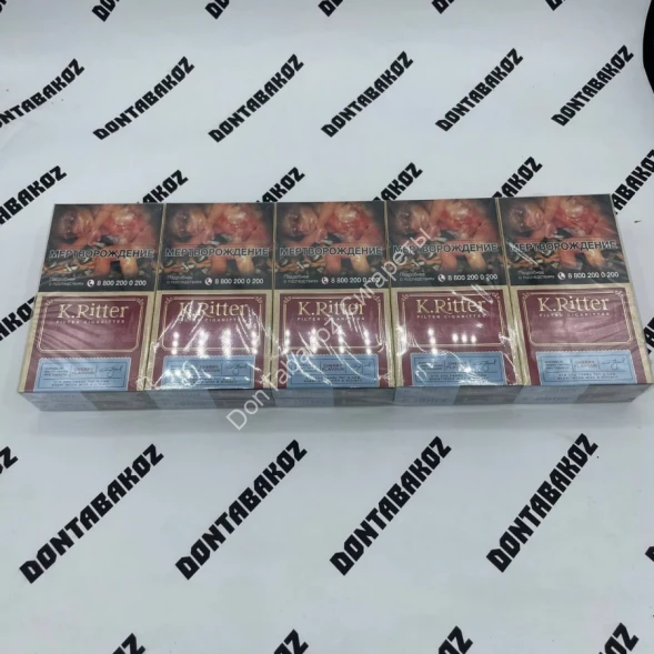 Сигареты K.Ritter Cherry Flavour Super Slim Микс 