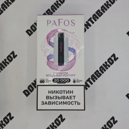 Электронная сигарета Pafos 20000 Ягодный йогурт 20мг ОПТОМ