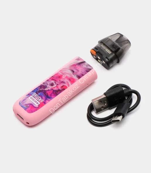 Под система Brusko Minican 3 700 mAh Фуксия оптом 