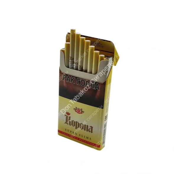 Корона Super Slims желтая оптом 