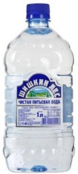 Вода газированная Шишкин Лес питьевая 1л оптом