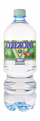 Вода минеральная Сенежская негазированная 1 л оптом 