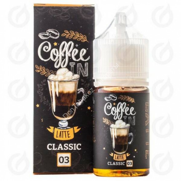 Жидкость для вейпа Coffee-IN Latte CLASSIC 30 мл оптом 