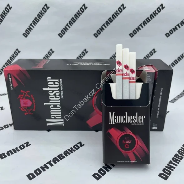 Сигареты Manchester (Манчестер) Red Blast Оптом 