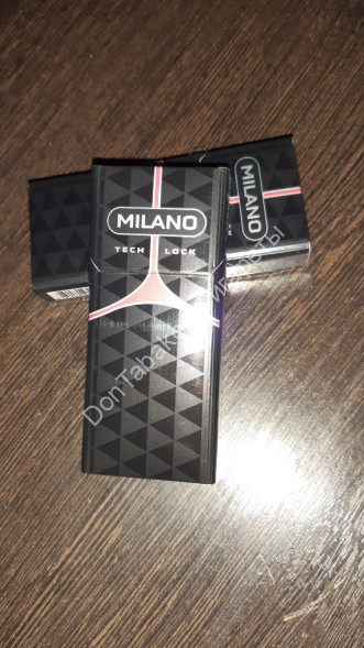 Сигареты Милано (Milano) Tech Lock BLACK Nano МИКС 