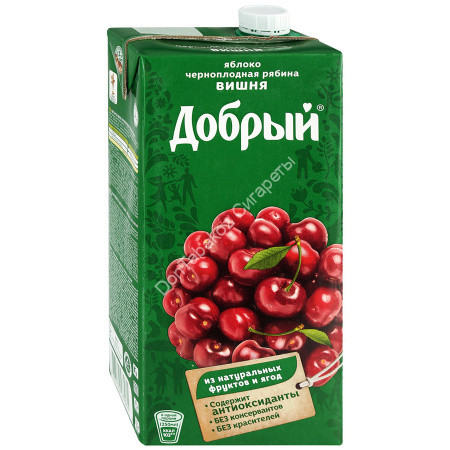Сок Добрый Вишня 2л оптом 