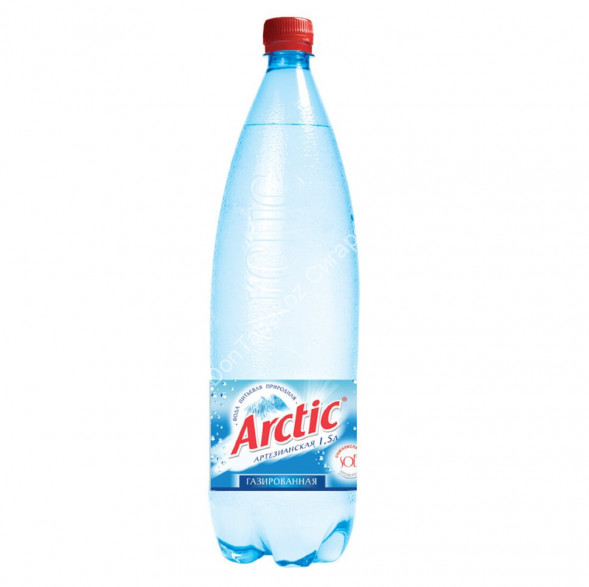 Вода питьевая газированная Arctic 1,5 л оптом 