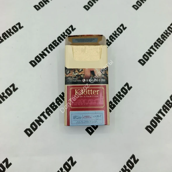 Сигареты К.Риттер Компакт Вишня (K.Ritter cherry flavour) оптом 